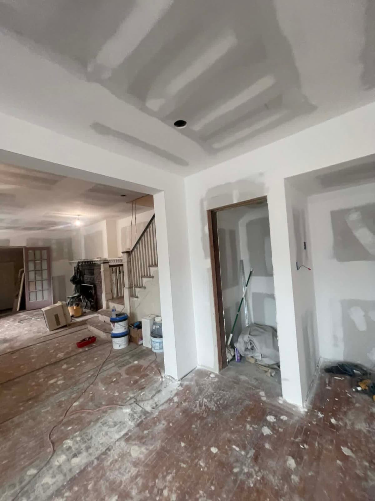 Bathroom interior ready for an on-site remodeling estimate